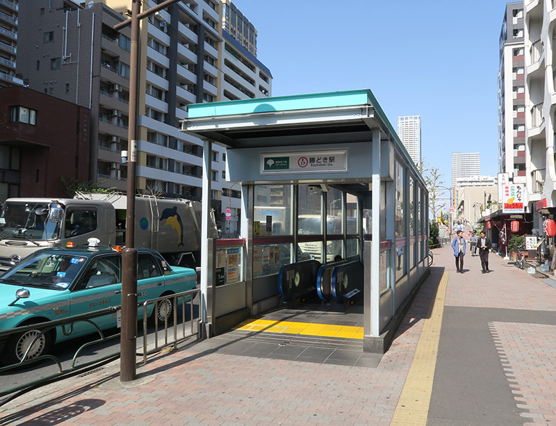 都営大江戸線 勝どき駅 A2出口